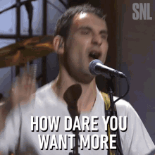 How Dare You Want More Bleachers GIF - How Dare You Want More Bleachers Saturday Night Live GIFs
