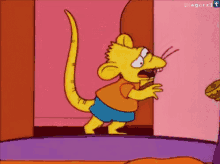 Rat Bart Simpson GIF