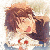 chiaki de cuchu is the name of the anime character in this picture