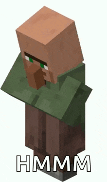 Minecraft Villager GIF