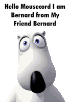 Bernard Mousecord Sticker - Bernard Mousecord Bernard Mousecord Stickers