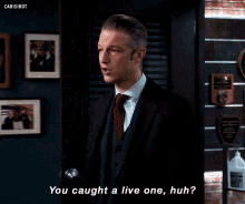 Sonny Carisi Carisibot GIF - Sonny Carisi Carisibot Caught A Live One GIFs