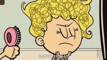 Happy Friday Loud House GIF - Happy Friday Loud House Hair Pull GIFs