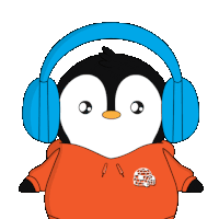 Penguin Sound Sticker - Penguin Sound Pudgy Stickers