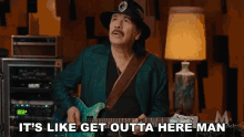 Get Outta Here Go Away GIF - Get Outta Here Go Away Playing Guitar GIFs