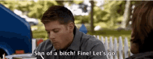 Son Of A Bitch Lets Go GIF - Son Of A Bitch Lets Go Jensen Ackles GIFs