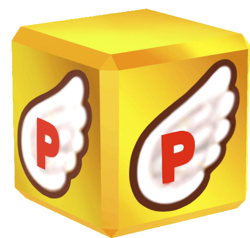 P Block Mario Sticker - P Block Mario 3d Stickers