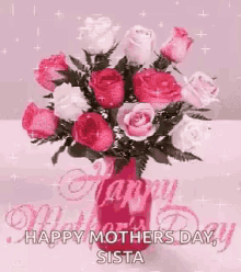 Happy Mothers Day Bouquet GIF - Happy Mothers Day Bouquet Celebrate GIFs
