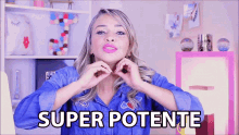 Super Potente Junia Gabriela GIF - Super Potente Junia Gabriela Forte GIFs