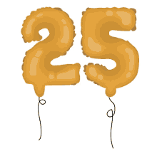 25th balloons25