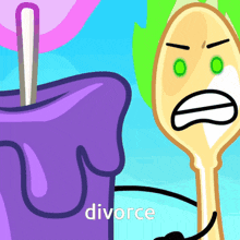 Divorce Inanimate Insanity GIF