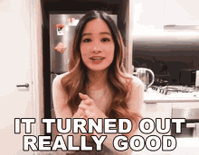 It Turned Out Really Good Kim Dao GIF - It Turned Out Really Good Kim Dao The Result Is Good GIFs