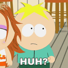 Huh Butters Stotch GIF - Huh Butters Stotch South Park GIFs