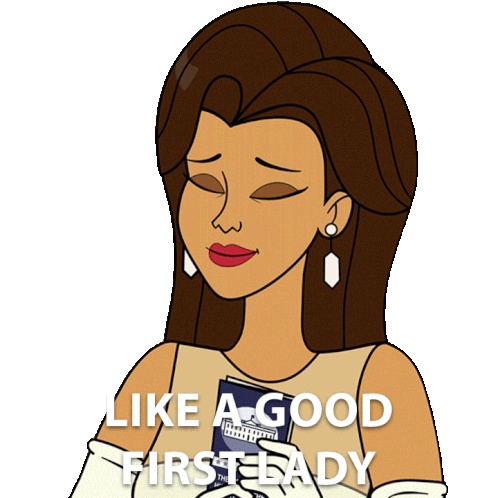 Like A Good First Lady Lucy Suwan Sticker - Like A Good First Lady Lucy Suwan Mulligan Stickers