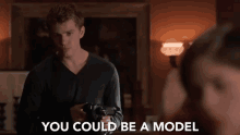 You Could Be A Model Model GIF - You Could Be A Model Model Camera GIFs
