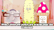 The Amazing World Of Gumball Wow GIF - The Amazing World Of Gumball Wow I Think The Police Are Scarier Than The Criminals GIFs