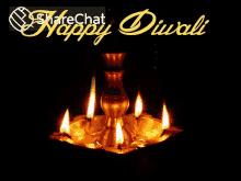 Happy Diwali Candles GIF