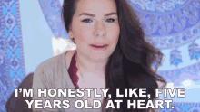 Young At Heart Childish GIF - Young At Heart Childish Five At Heart GIFs