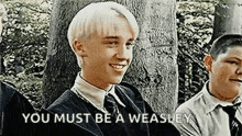 Draco Malfoy Weasley GIF