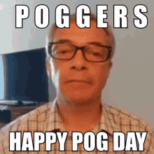 Nigel Farage Happy Pog Day GIF