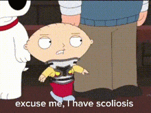 Scoliosis Excuse Me GIF - Scoliosis Excuse Me Back Pain GIFs