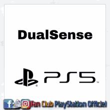 fan club play station dual sense ps5