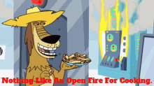 Johnny Test Dukey GIF - Johnny Test Dukey Nothing Like An Open Fire For Cooking GIFs