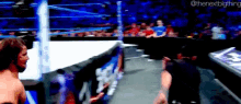 Aj Styles Tackles GIF - Aj Styles Tackles Singh Brothers GIFs