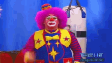 Noches Con Platanito Clown GIF - Noches Con Platanito Clown Armpit GIFs