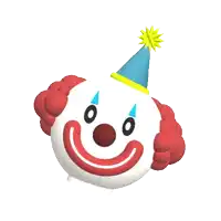 a cartoon brain wearing a party hat with a star on top