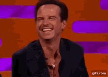 Andrew Scott Laughing GIF - Andrew Scott Laughing Crying GIFs