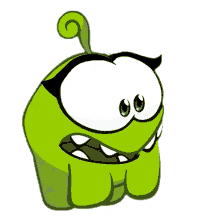 hmph om nelle om nom and cut the rope turn away look away