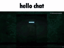 Hello Chat Hideo Kojima GIF - Hello Chat Hideo Kojima Game Awards GIFs