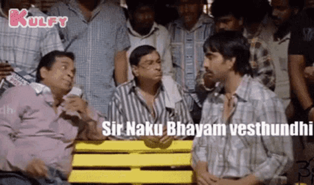 Sir Naku Bhayam Vesthundhi Brahmi GIF - Sir Naku Bhayam Vesthundhi Brahmi  Brahmanandam - Discover & Share GIFs