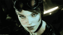a close up of a woman 's face with a watermark that says esteijun tumblr