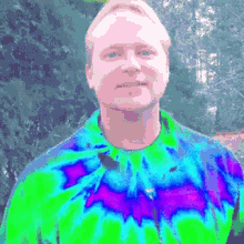 Man Smiling GIF - Man Smiling Rainbow Color GIFs