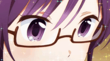 anime staring staring blankly crush blush