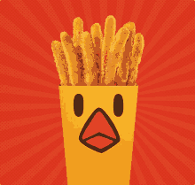 Burger King Chicken Fries GIF
