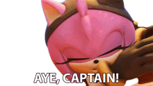 aye captain amy rose sonic prime yes sir copy that