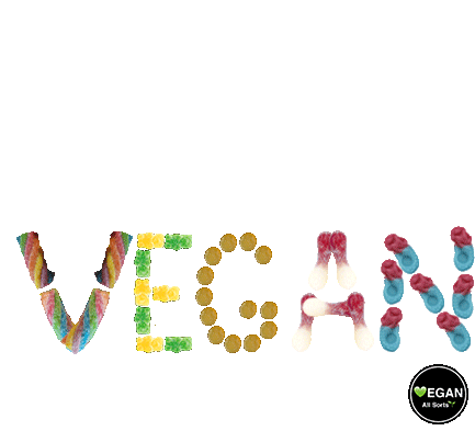 Veganallsorts Vegan Sweets Sticker - Veganallsorts Vegan Sweets Vegan Stickers