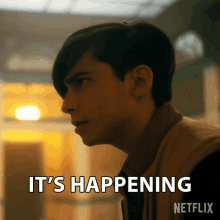 Its Happening Five GIF - Its Happening Five Aidan Gallagher GIFs