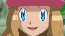 Pokemon Serena GIF - Pokemon Serena Wink GIFs