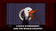 President Duck GIF - President Duck GIFs