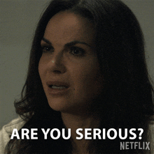 Are You Serious Lana Parrilla GIF - Are You Serious Lana Parrilla Lisa Trammell GIFs