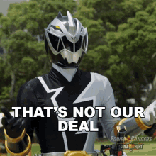 Thats Not Our Deal Javi GIF - Thats Not Our Deal Javi Black Dino Fury Ranger GIFs