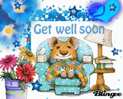 Get Well Soon Teddy GIF - Get Well Soon Teddy Flowers - Discover & Share  GIFs