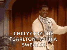 Carlton Dance Chilly GIF - Carlton Dance Chilly Try The Carlton GIFs