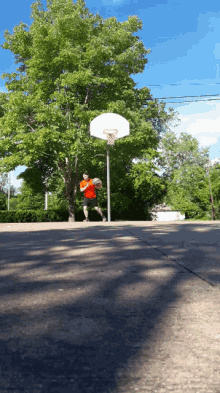 old guy basketball handles handle ready