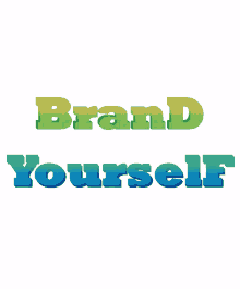 brand yourself text