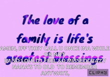 The Love Of A Family Lifes Greatest Blessing GIF - The Love Of A Family Lifes Greatest Blessing Family Love GIFs